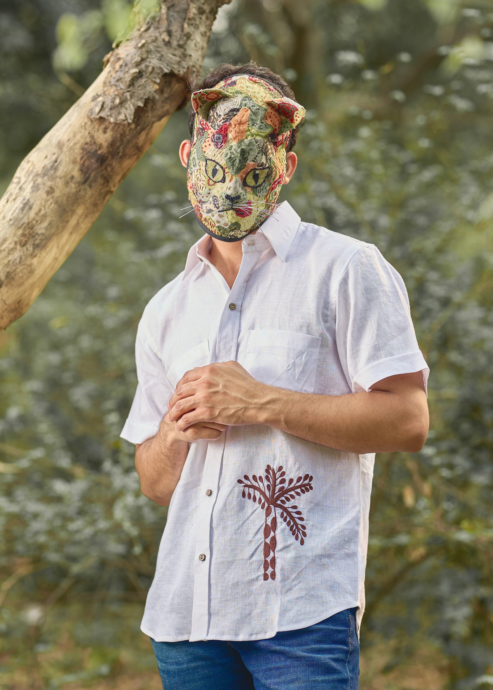 The Giraffe Tree Hemp Shirt