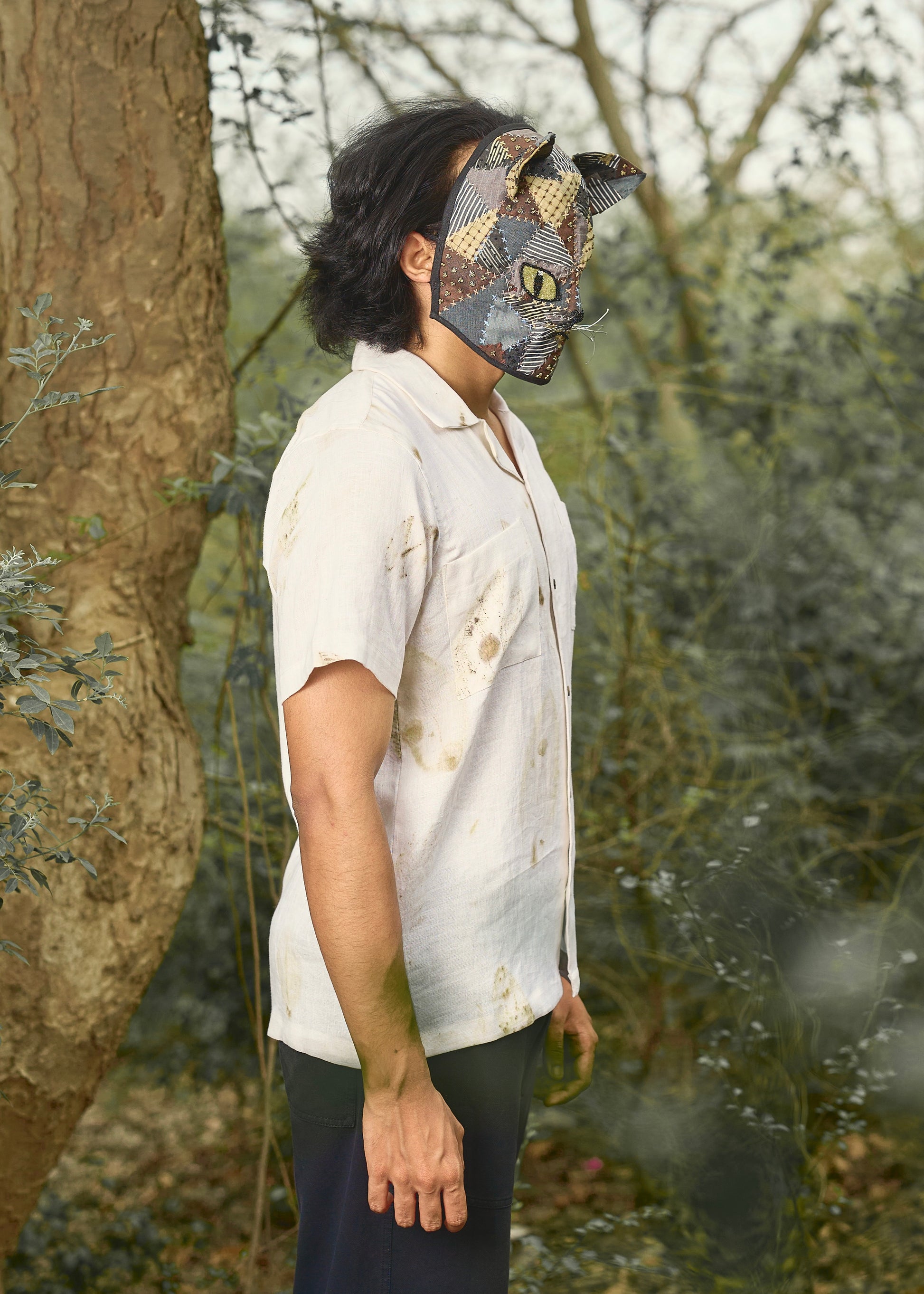 The Zebra Blossom Hemp Shirt