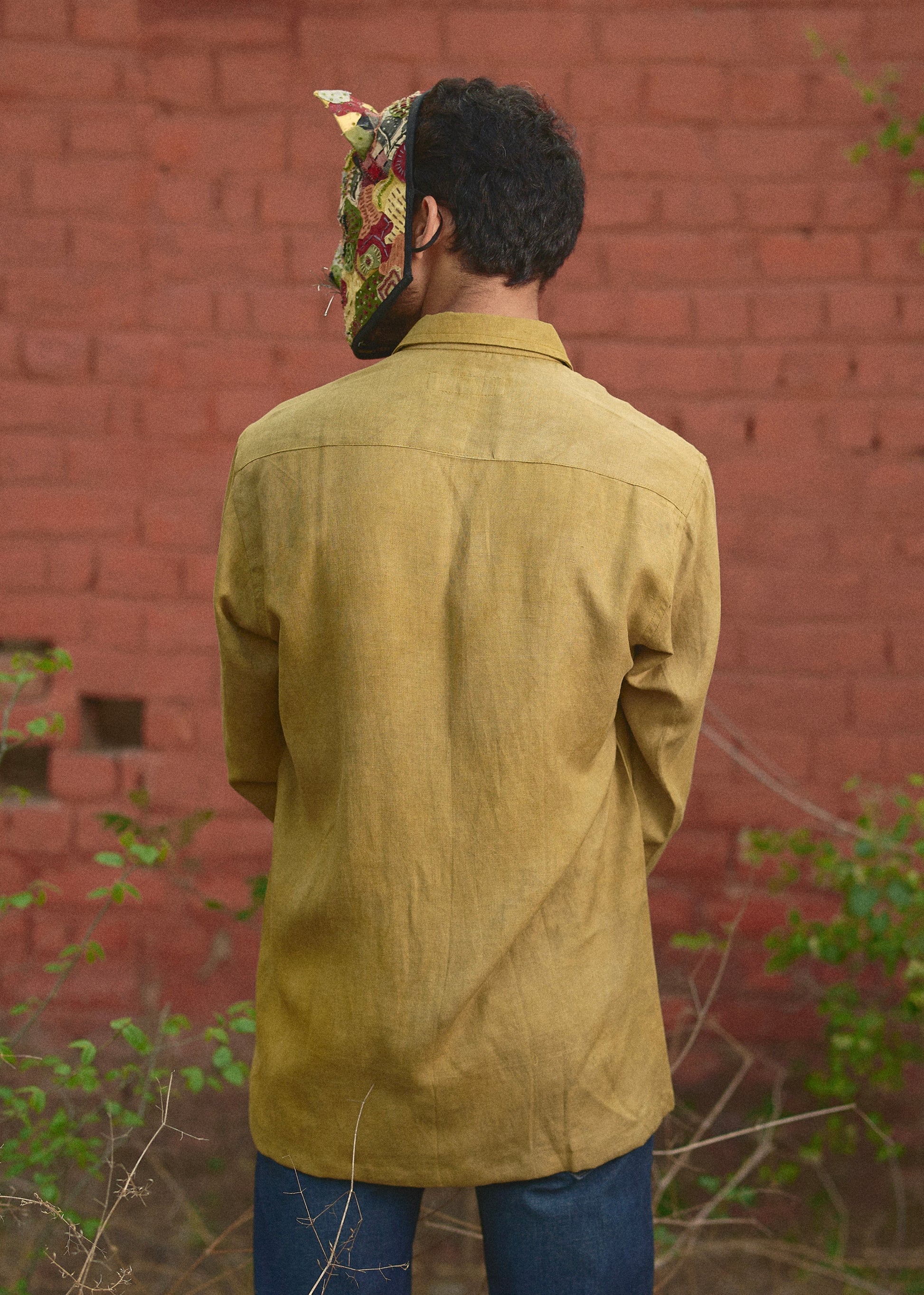 The Jungle Hue Hemp-Tencel Shirt