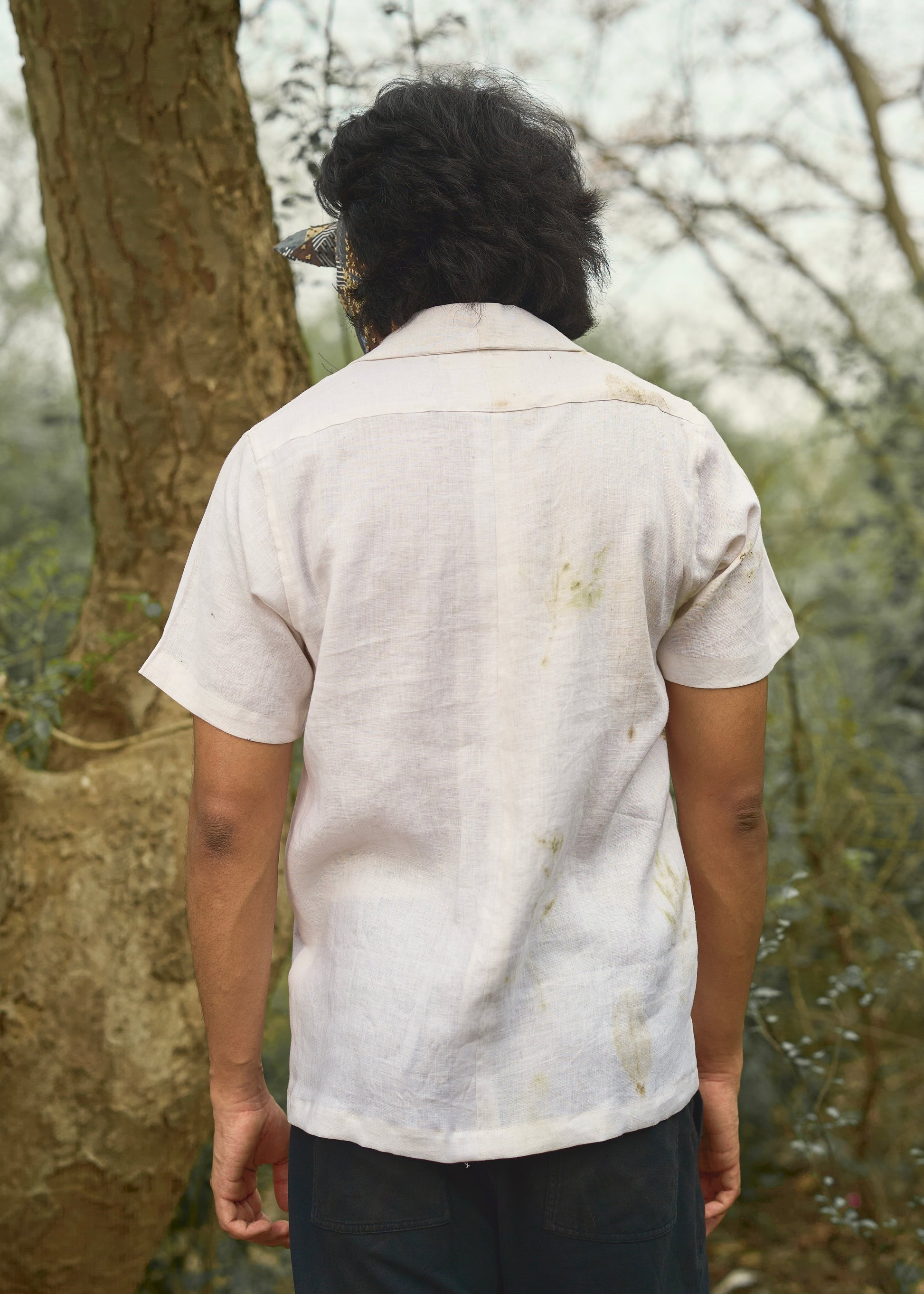 The Zebra Blossom Hemp Shirt