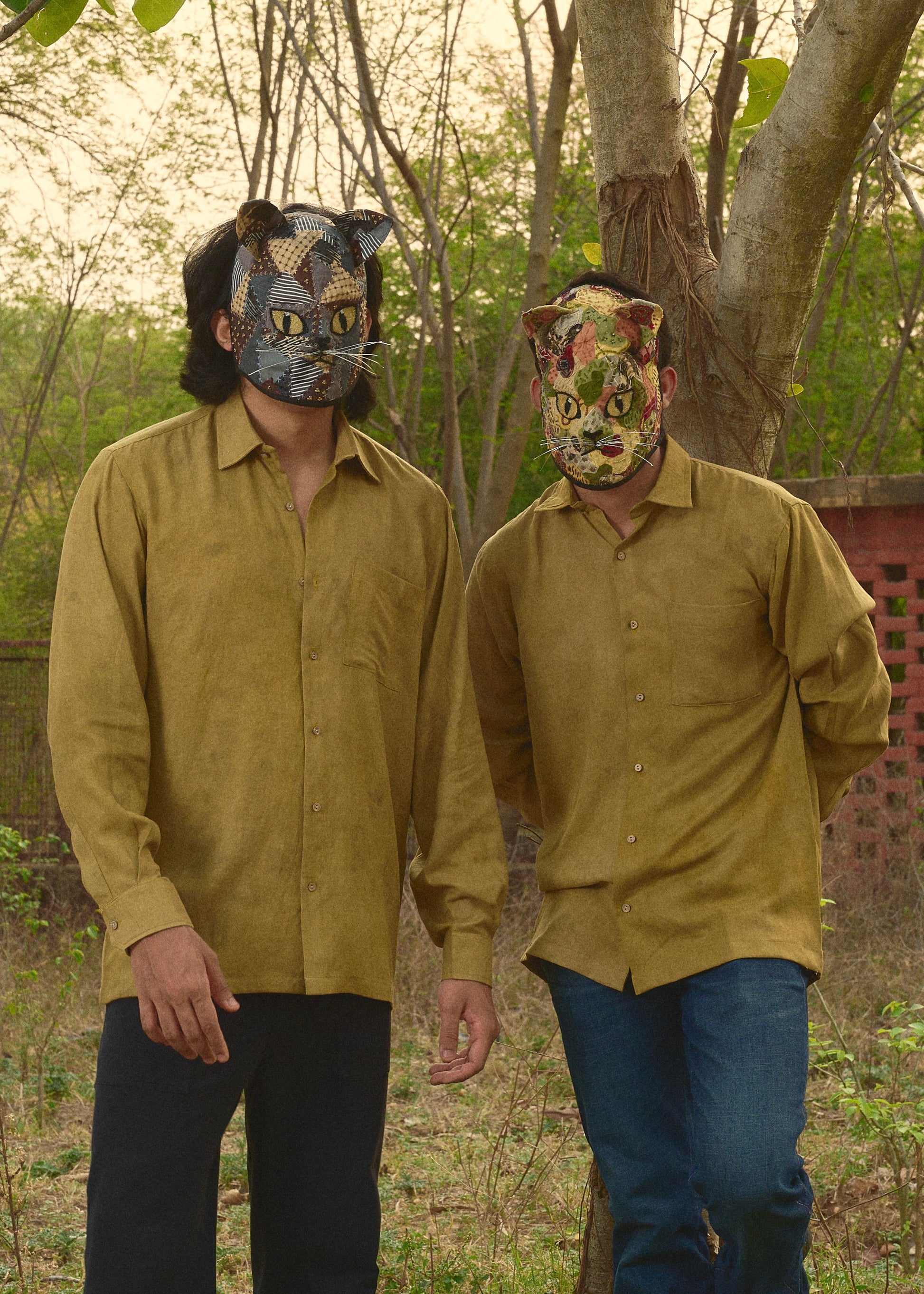 The Jungle Hue Hemp-Tencel Shirt