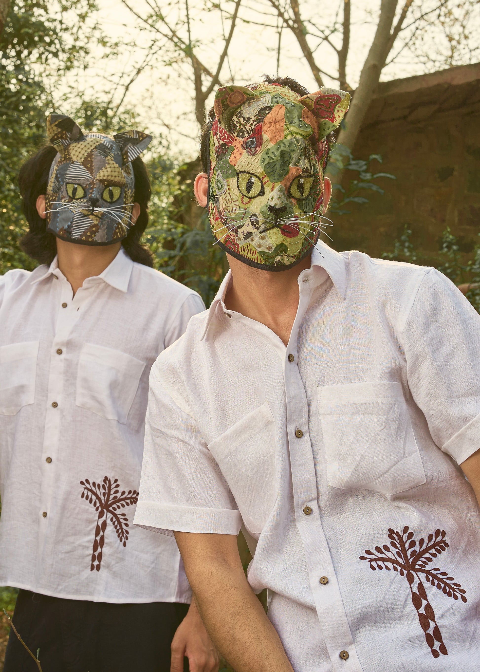 The Giraffe Tree Hemp Shirt