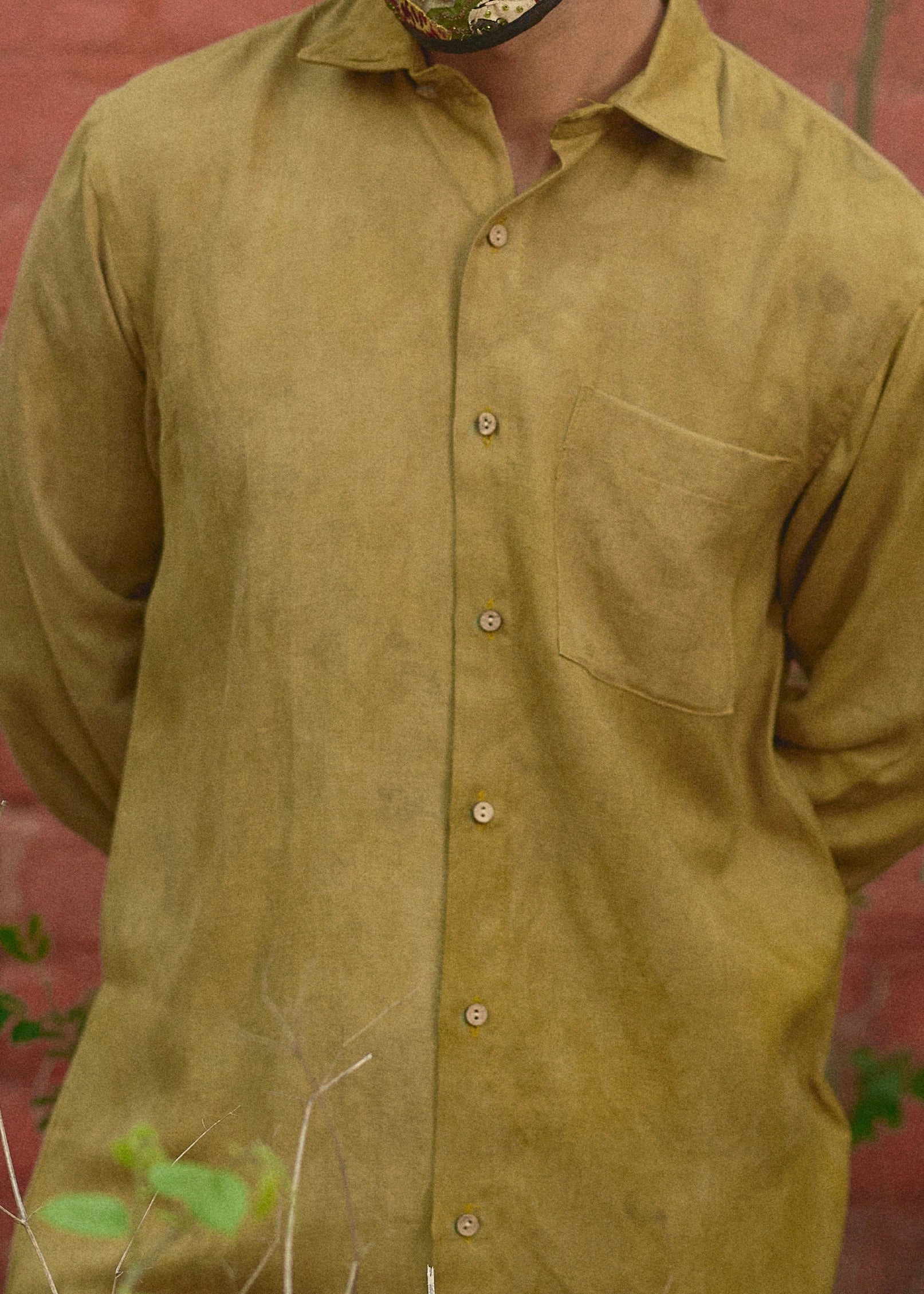 The Jungle Hue Hemp-Tencel Shirt