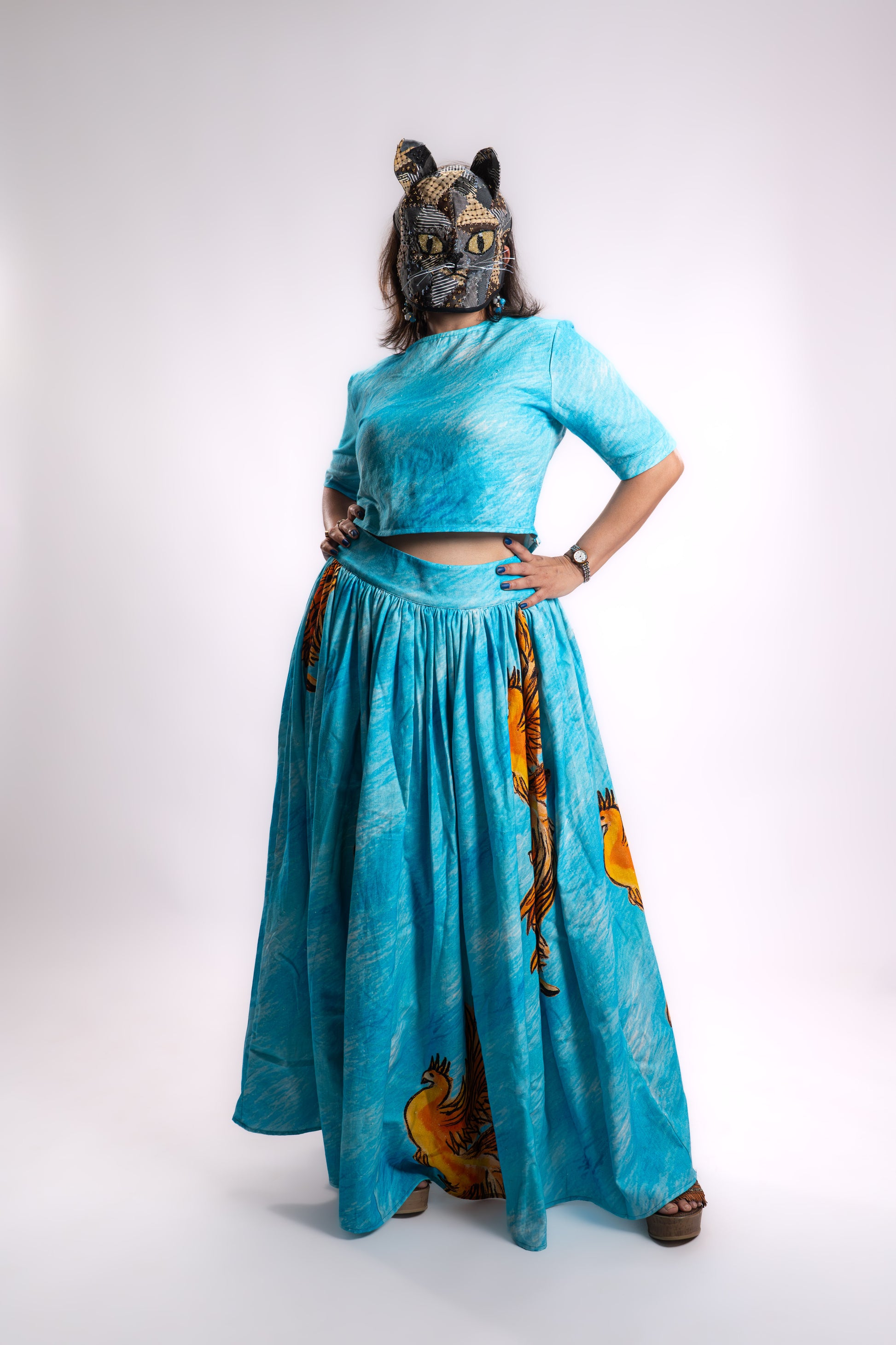 The Phoenix Skirt & Top Set