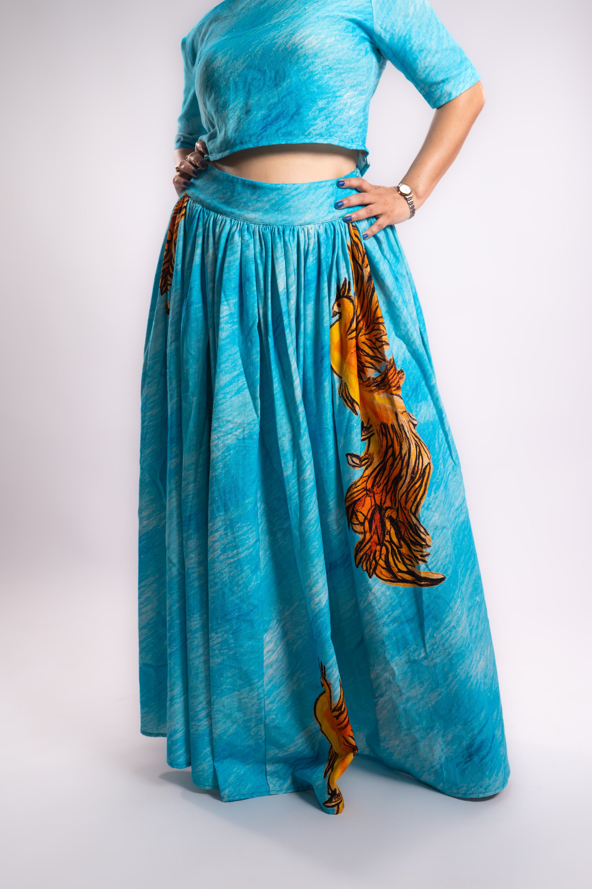 The Phoenix Skirt & Top Set