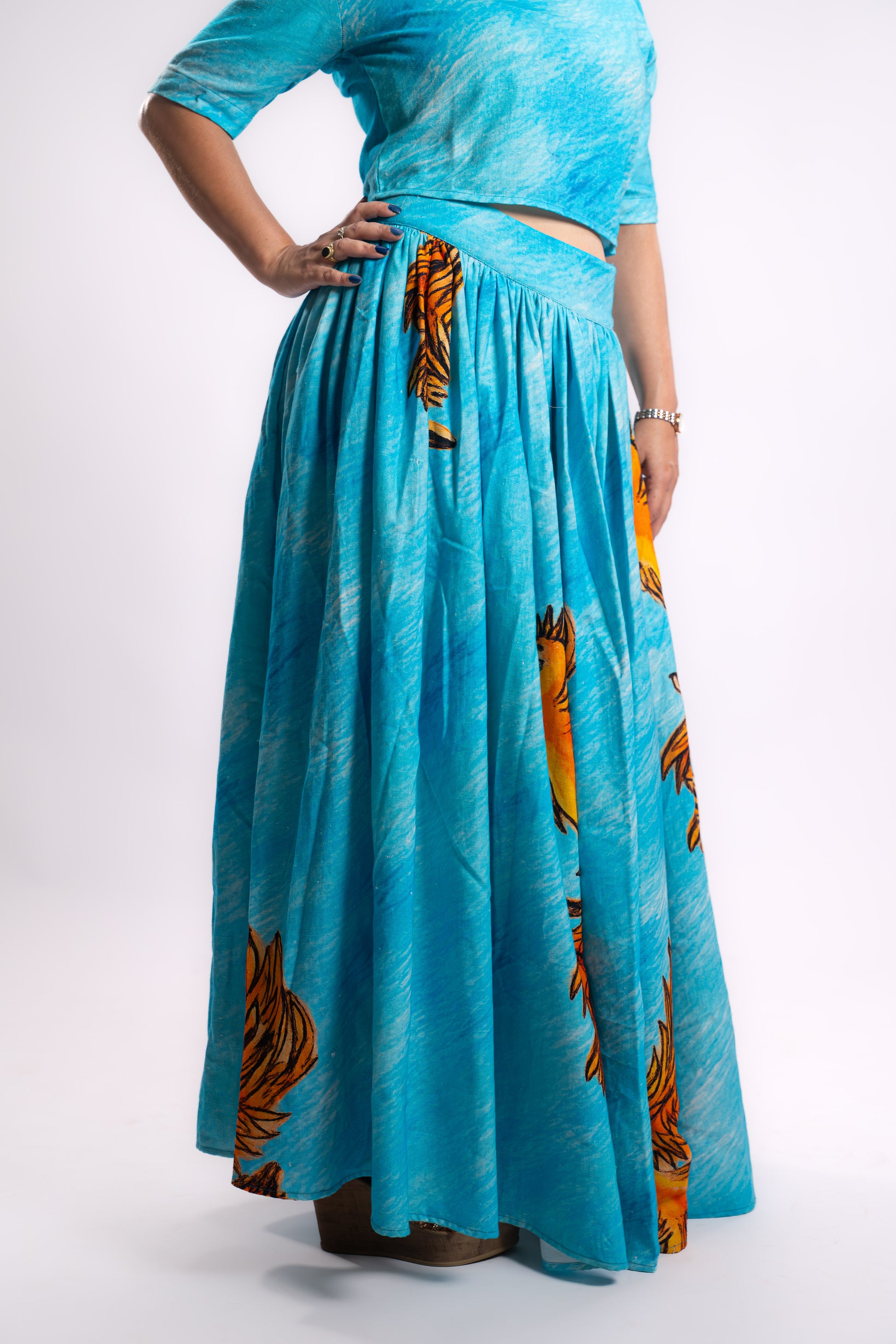 The Phoenix Skirt & Top Set