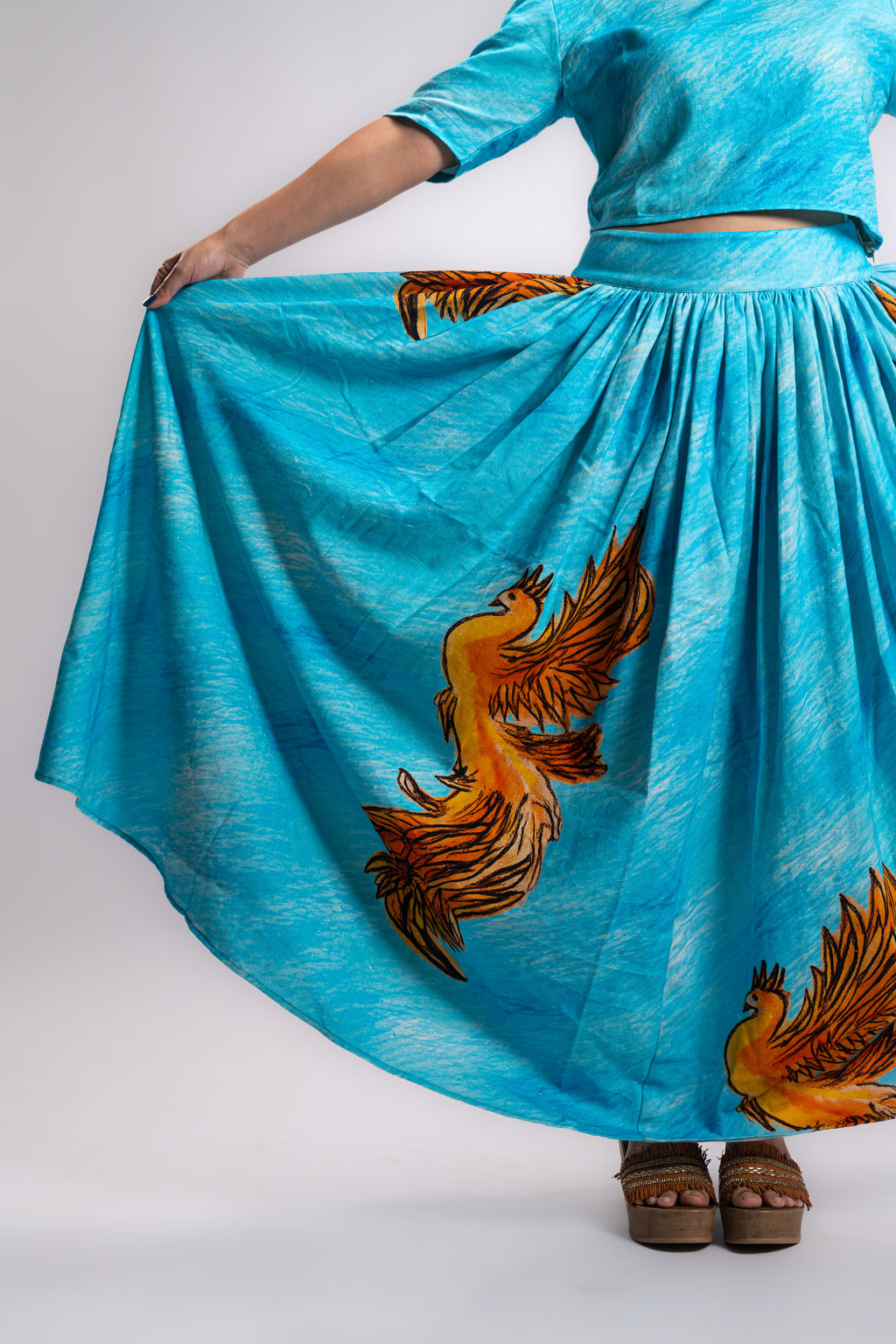 The Phoenix Skirt & Top Set