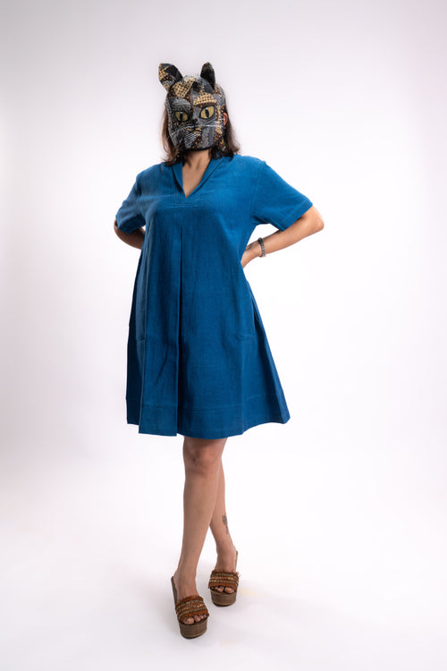 The Indigo Shirt Dress