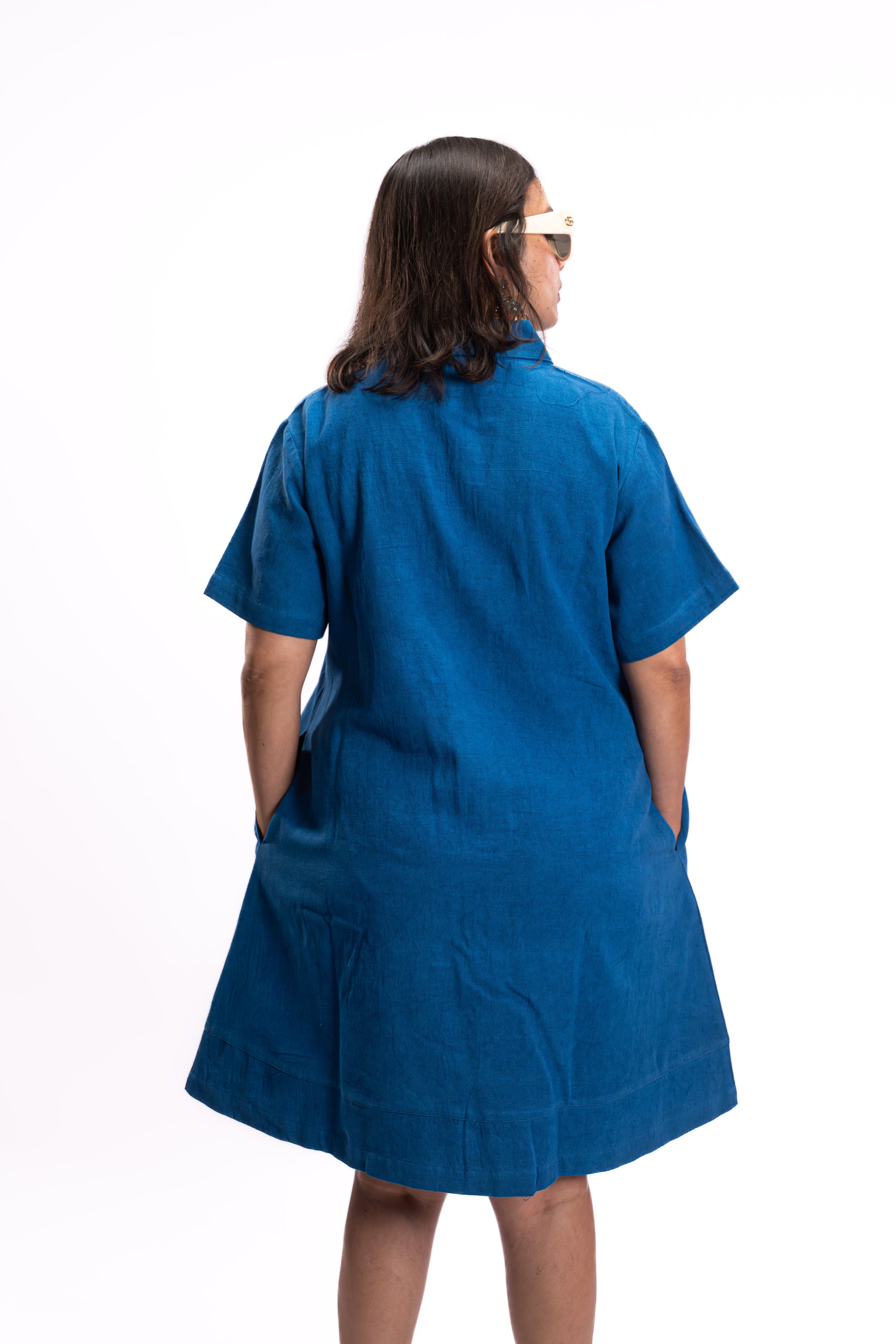 The Indigo Shirt Dress