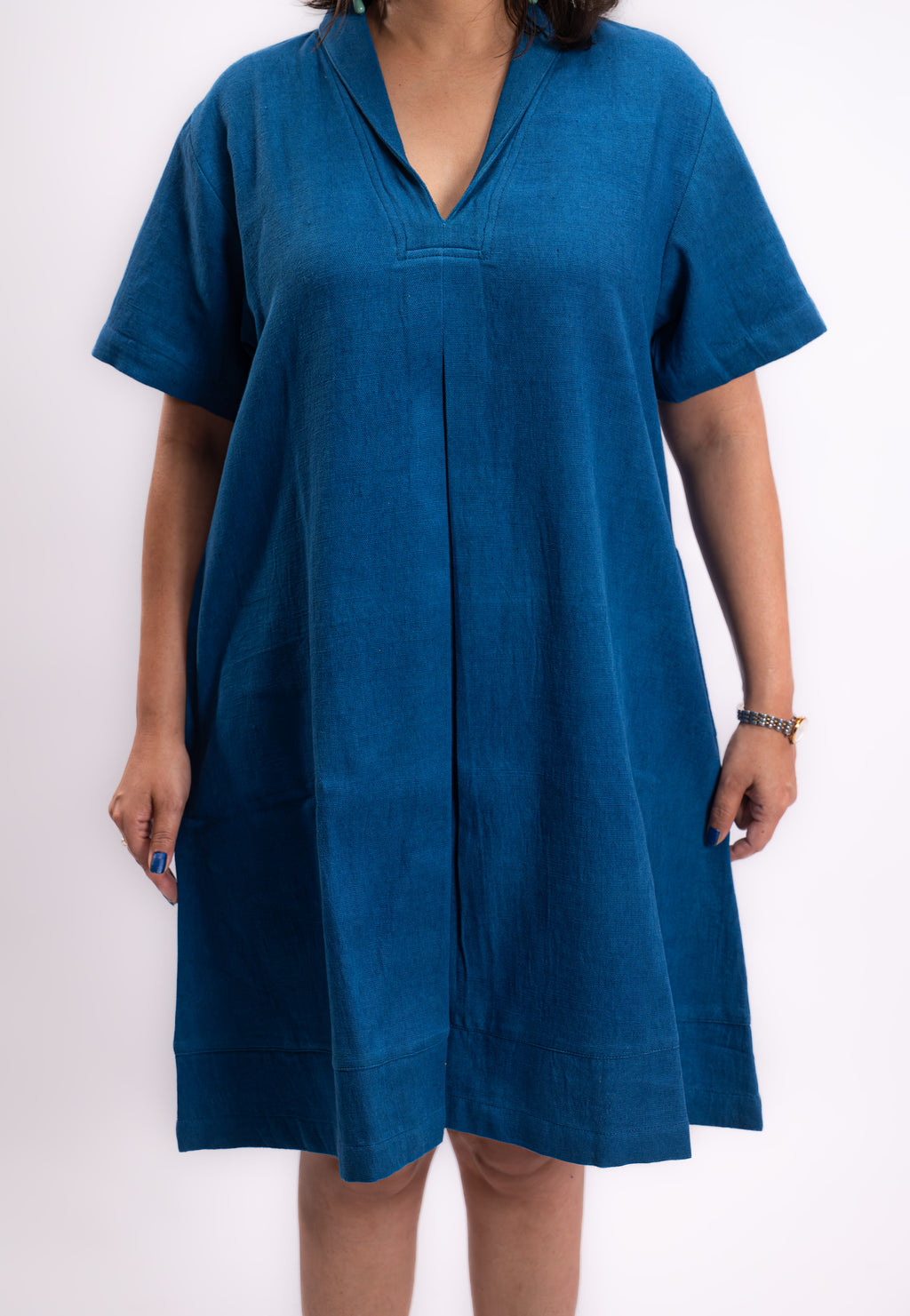 The Indigo Shirt Dress