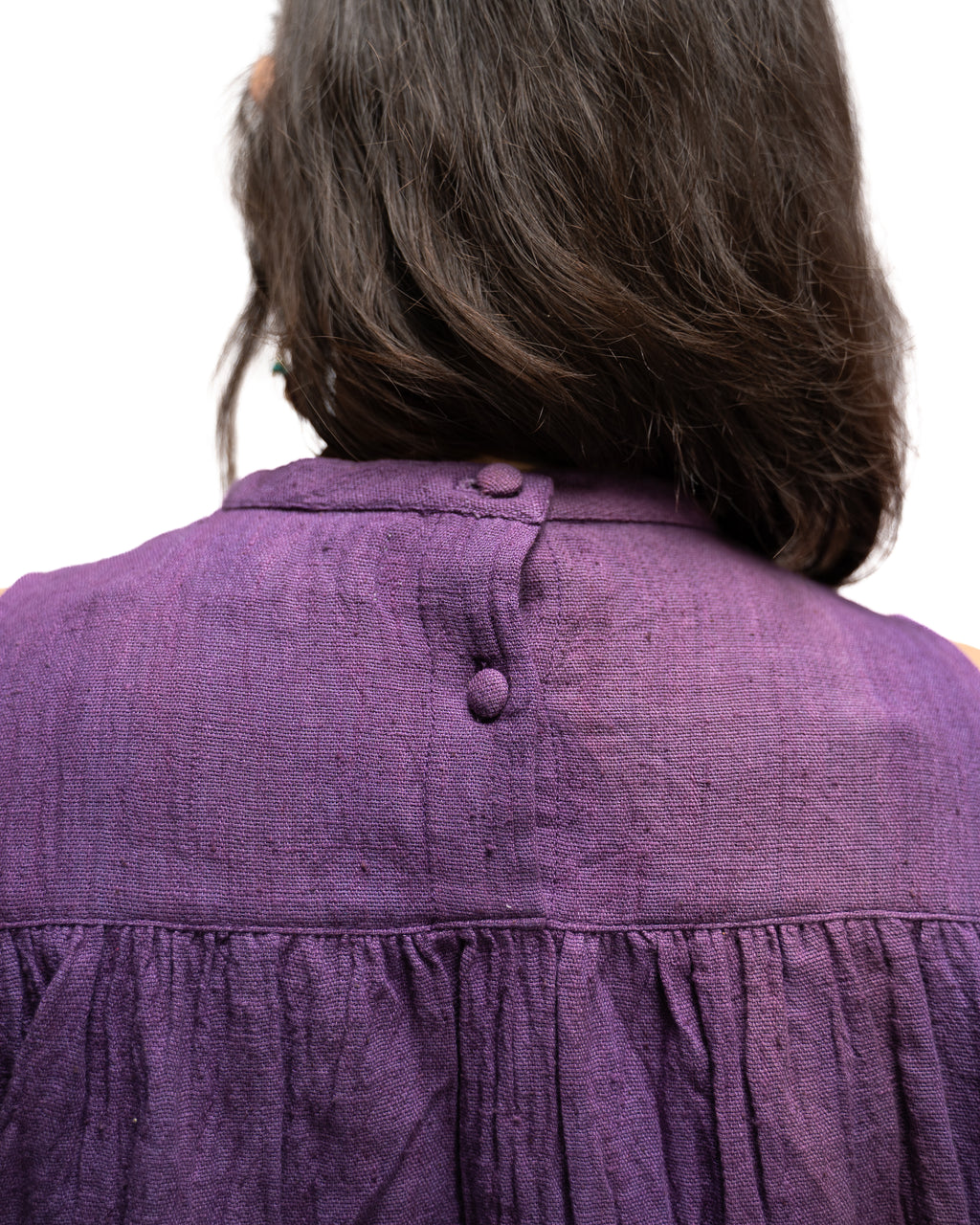 The Purple Pleated Shirt