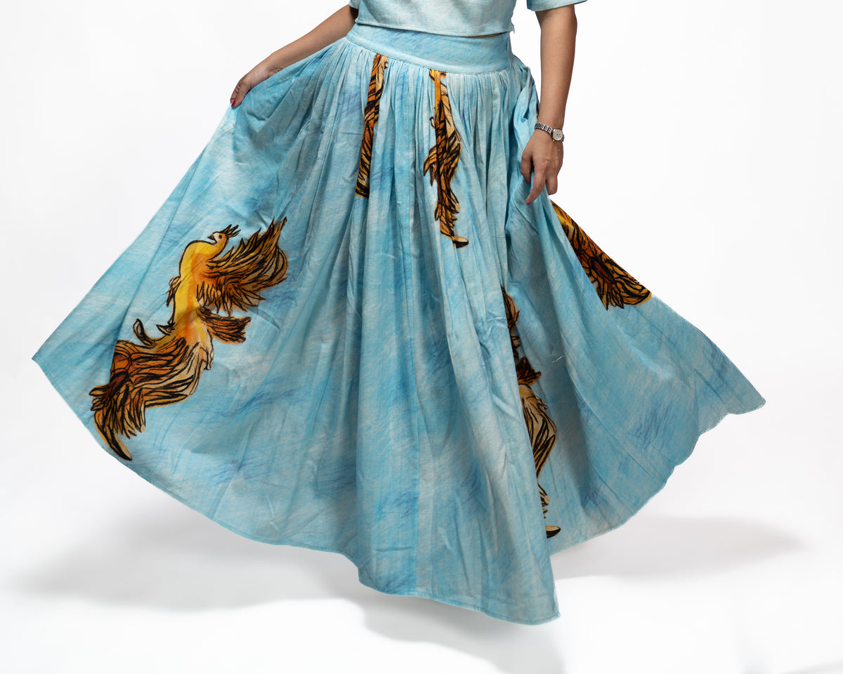 The Phoenix Skirt & Top Set