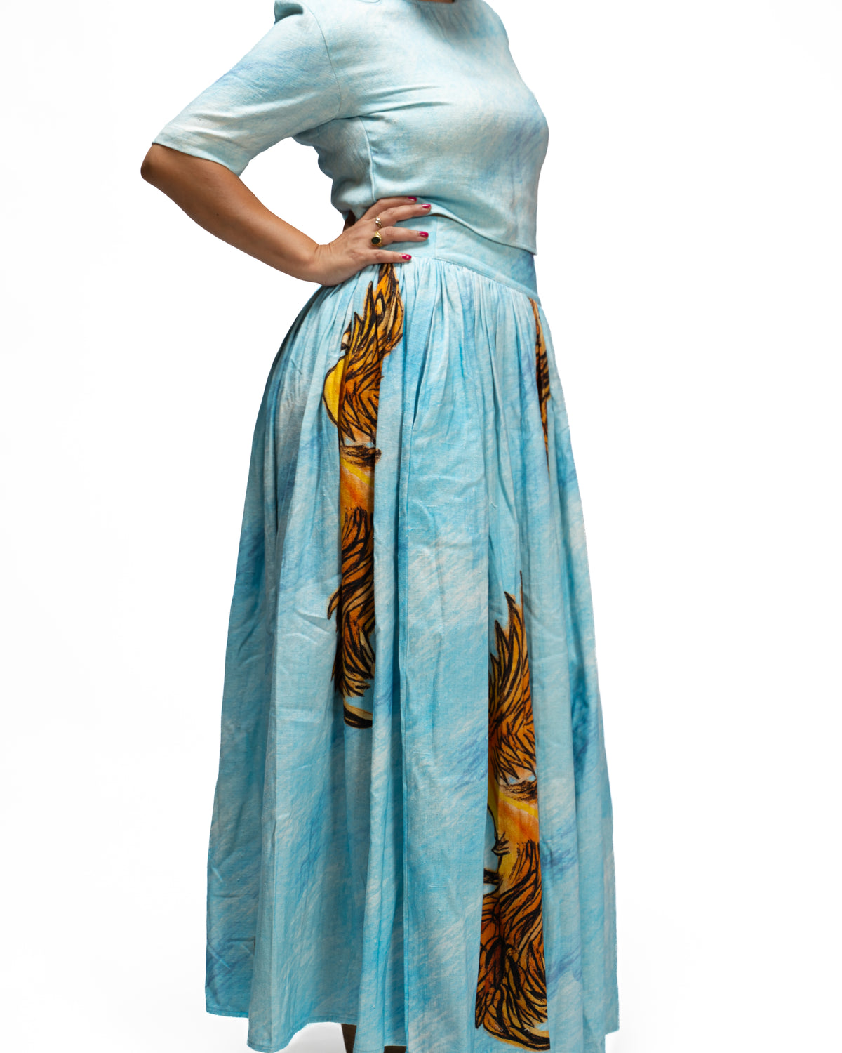 The Phoenix Skirt & Top Set