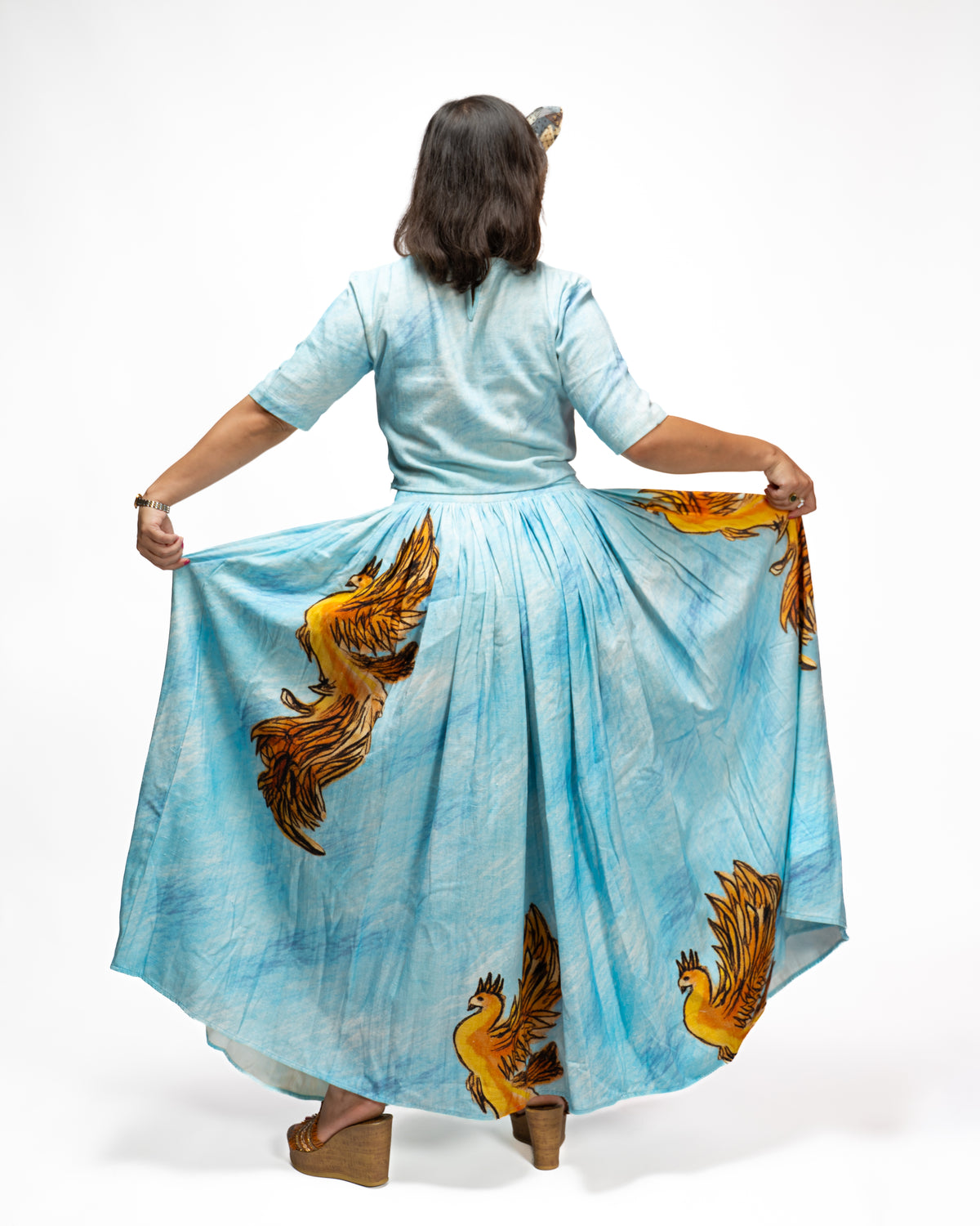 The Phoenix Skirt & Top Set