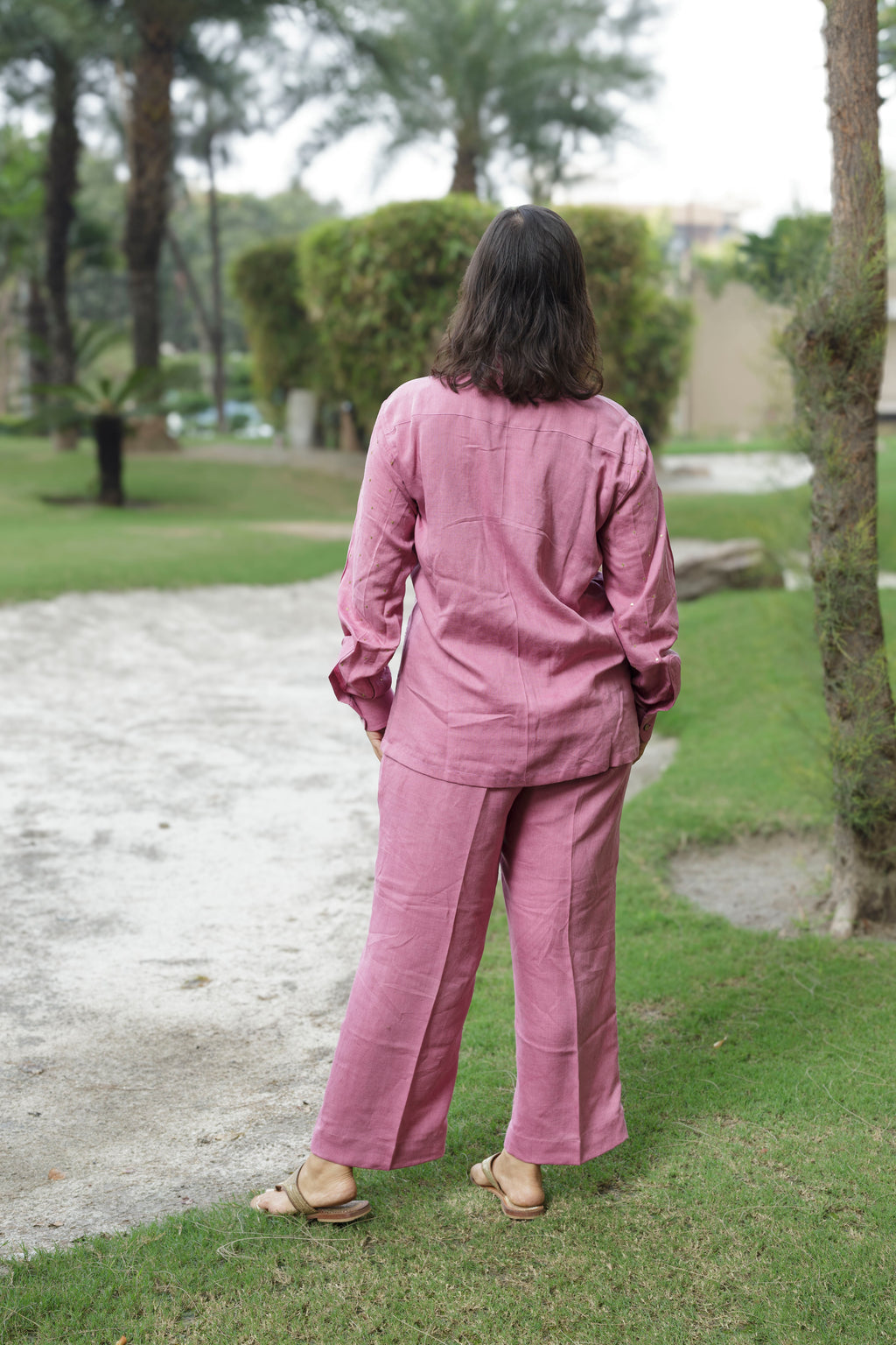 Leopard Lotus Coord Set- Lac