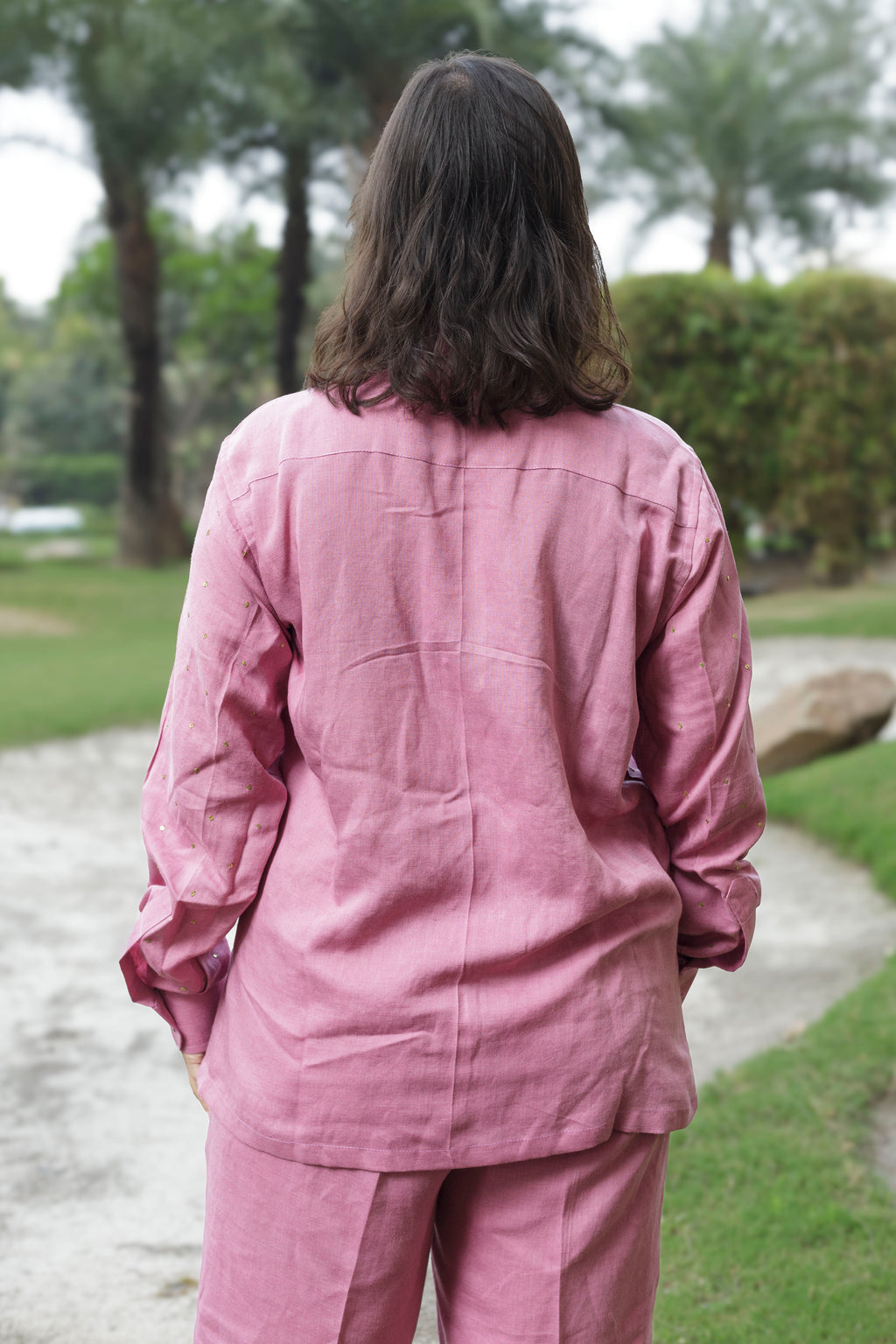 Leopard Lotus Coord Set- Lac