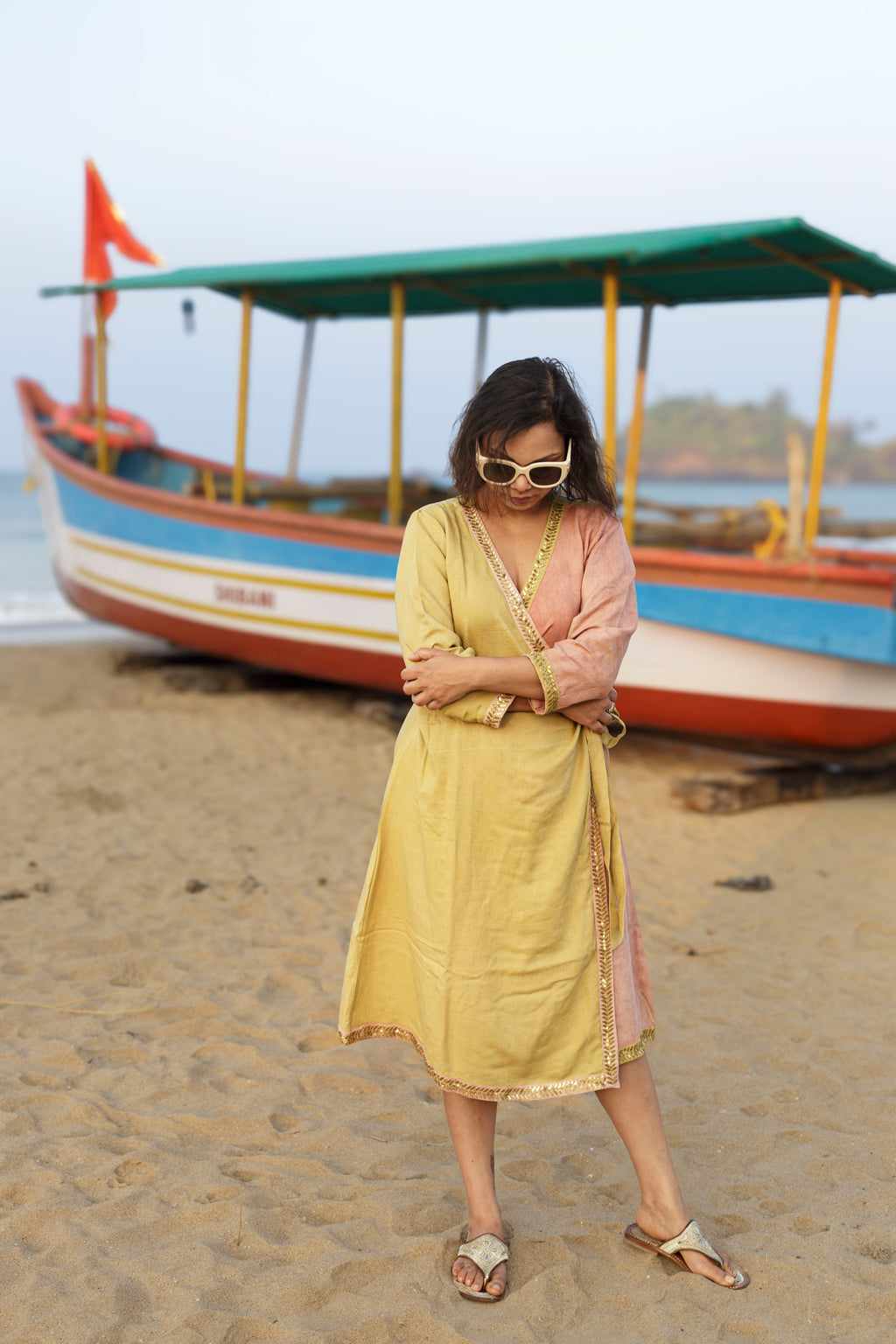 Wild Motley Wrap Dress