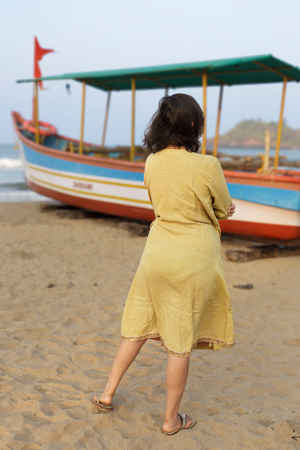 Wild Motley Wrap Dress