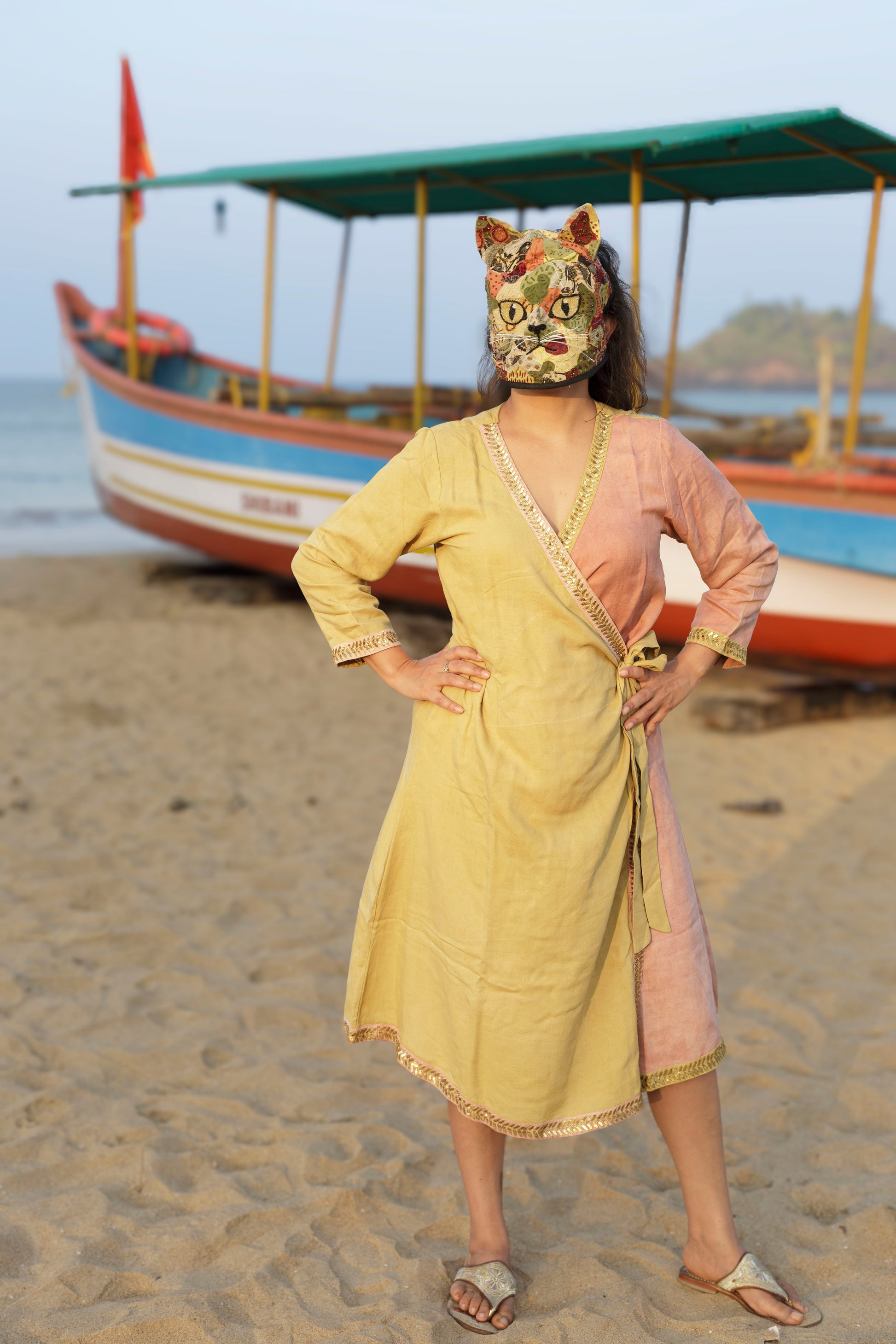 Wild Motley Wrap Dress