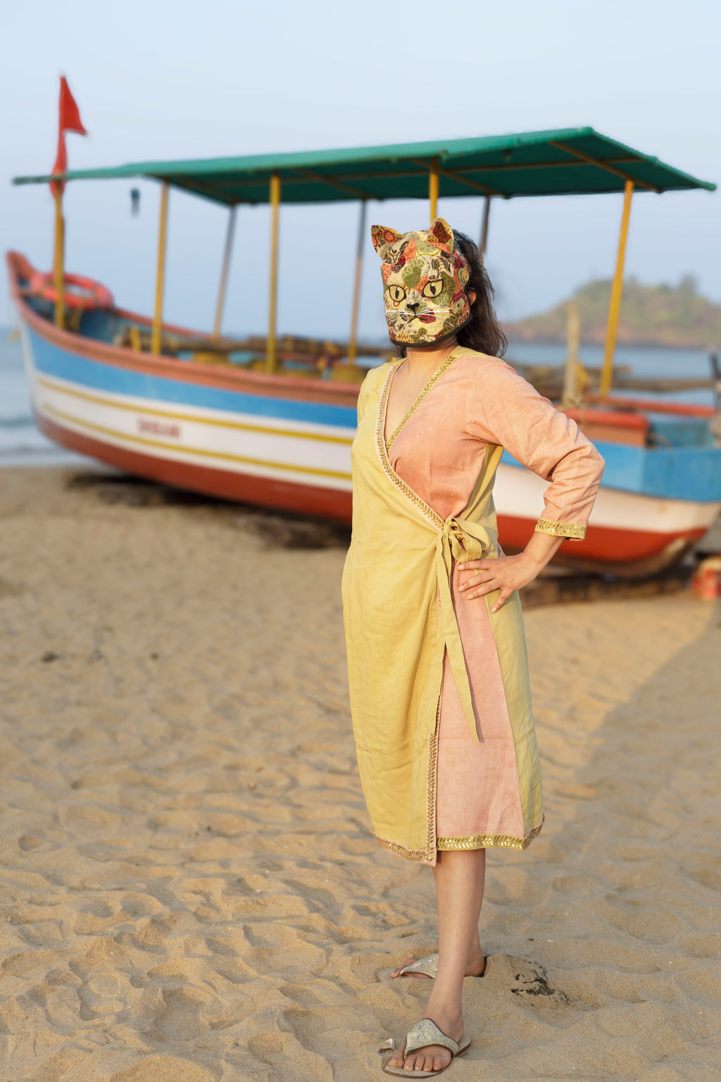 Wild Motley Wrap Dress