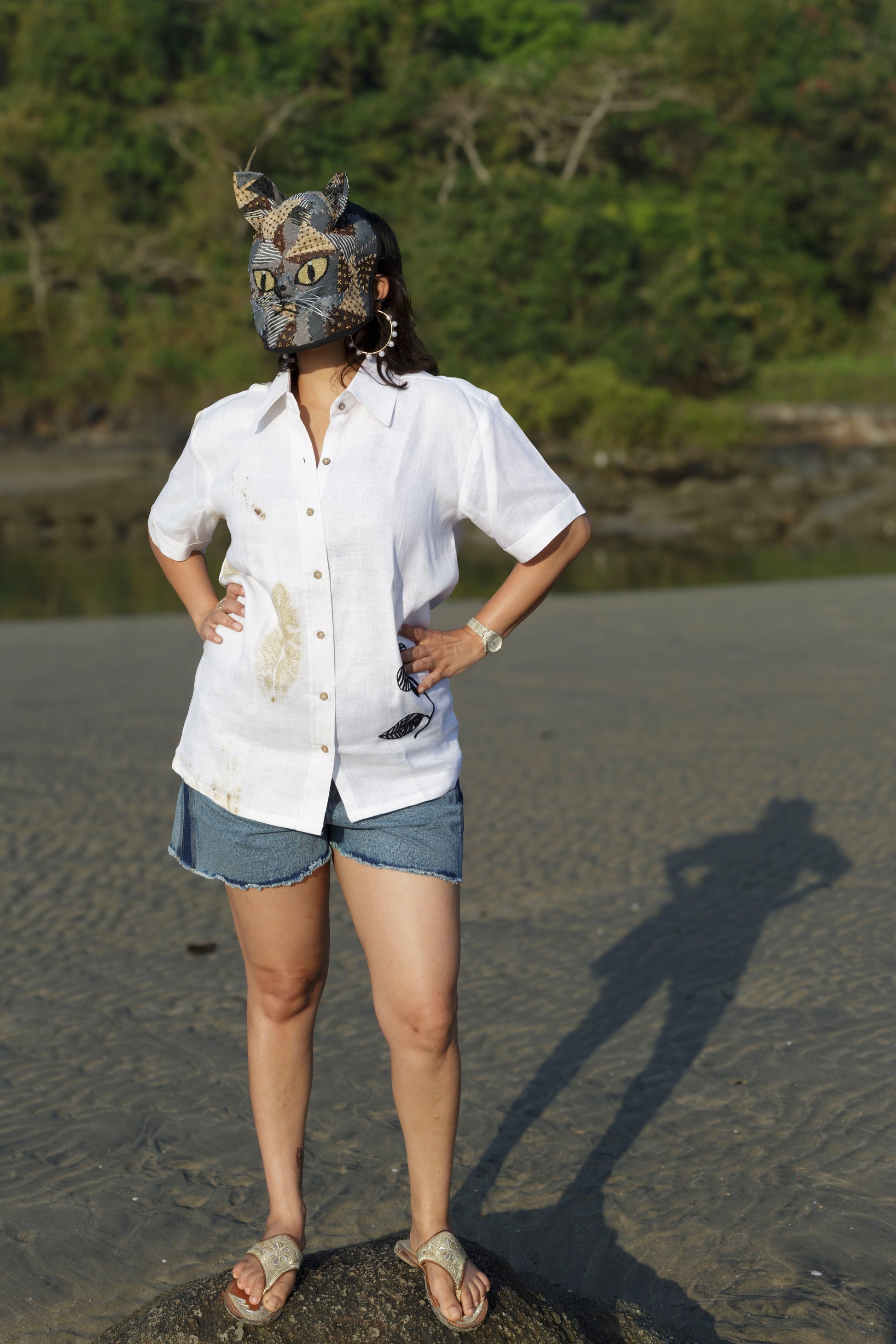 Zebra Blossom Shirt (W)