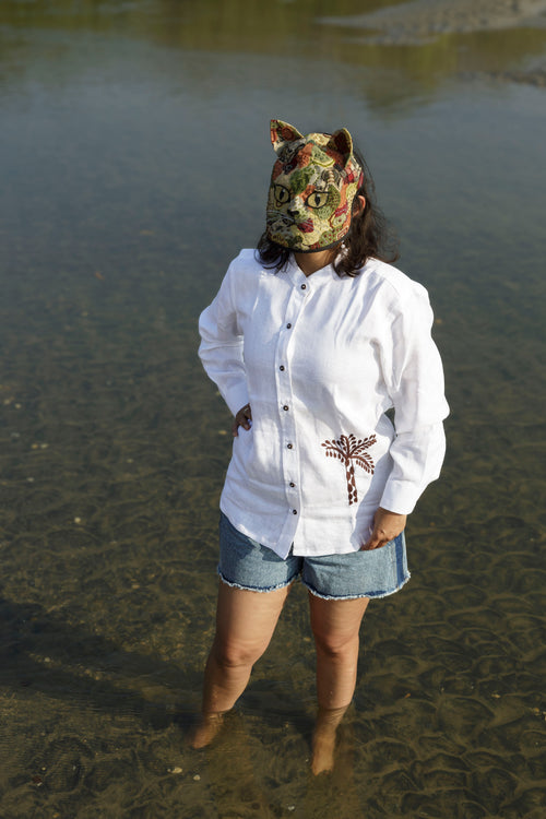 Giraffe Tree Shirt (W)