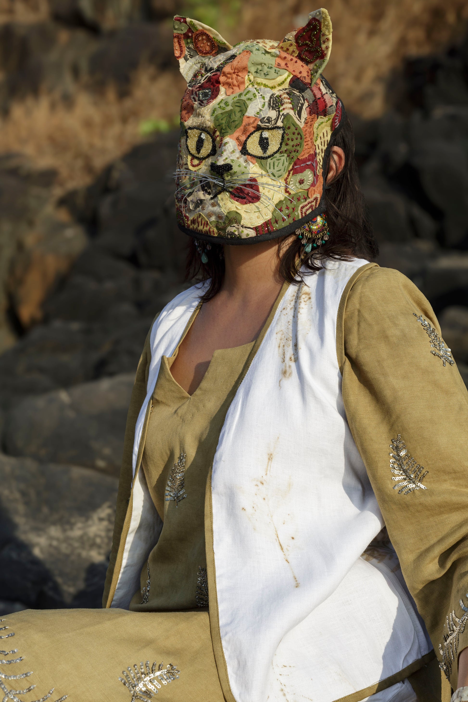 Eco-Foliage Waistcoat