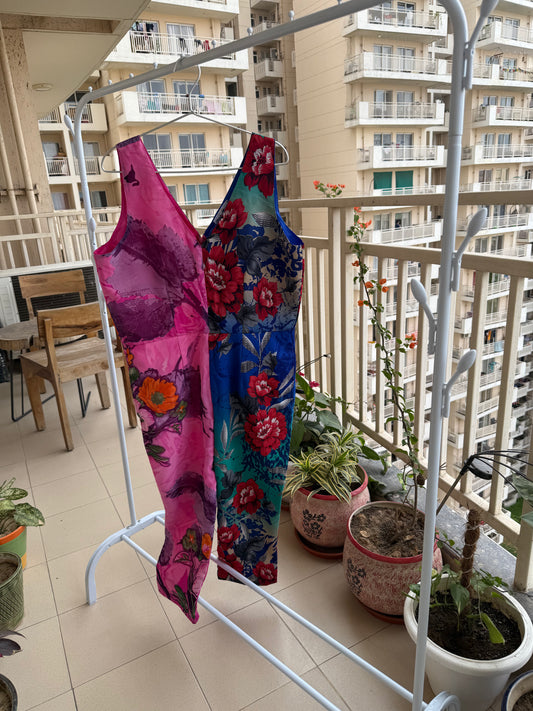 Half & half Jumpsuit